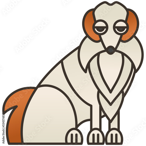 Borzoi icon