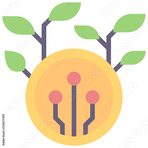 passive modern line style icon