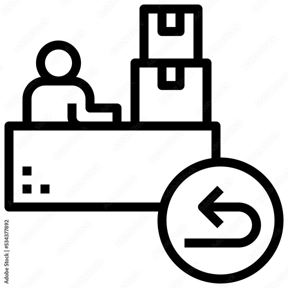 service modern line style icon service modern line style icon