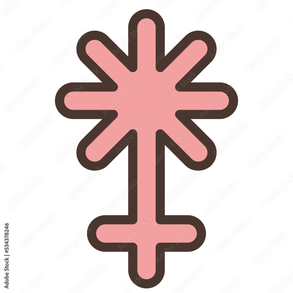 Obraz premium juno modern line style icon