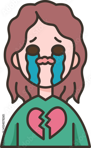 Brokenhearted icon
