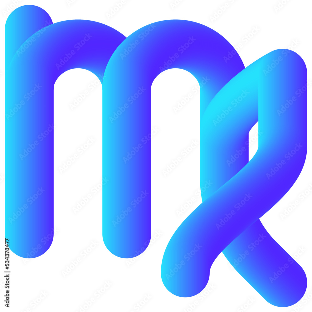 virgo modern line style icon virgo modern line style icon