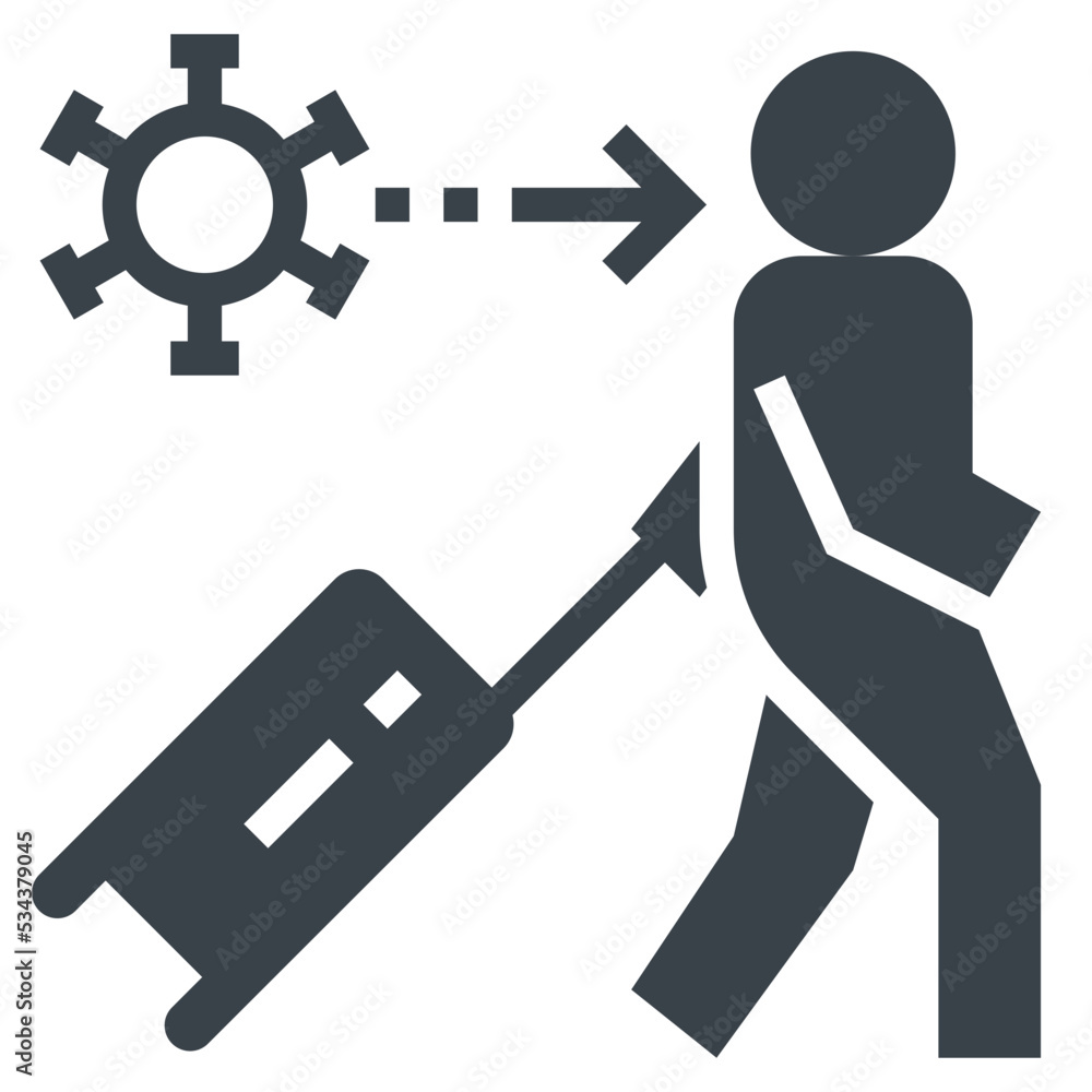 virus modern line style icon virus modern line style icon