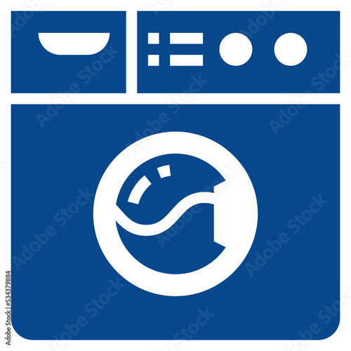washing modern line style icon