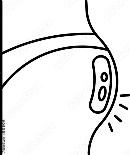 buttock icon