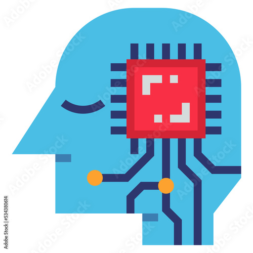 think modern line style icon