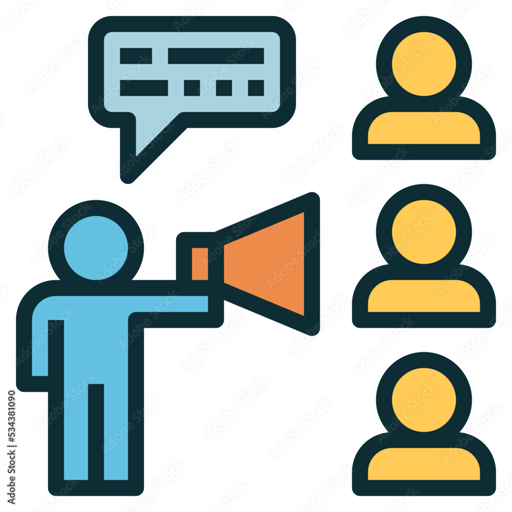 marketing modern line style icon marketing modern line style icon