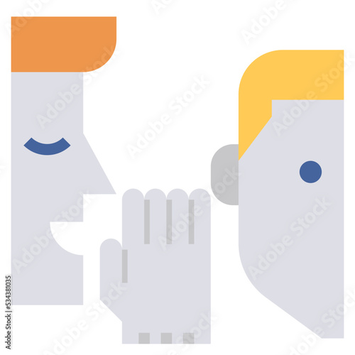 lobbying modern line style icon