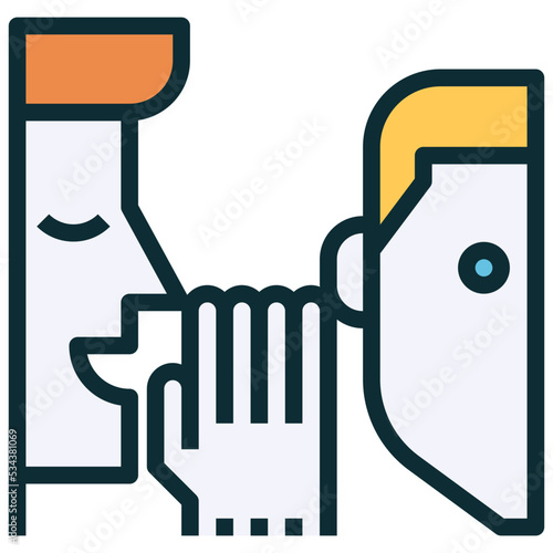lobbying modern line style icon