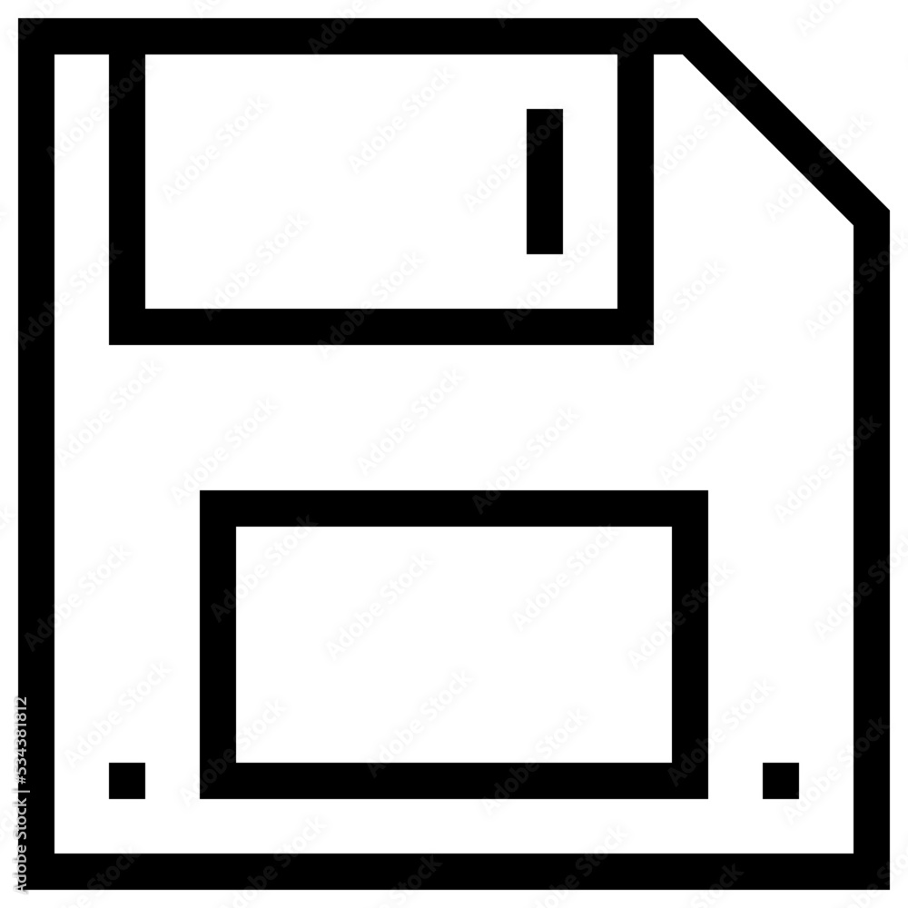 save modern line style icon save modern line style icon