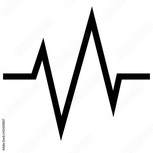 pulse modern line style icon
