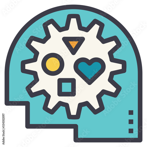 life modern line style icon