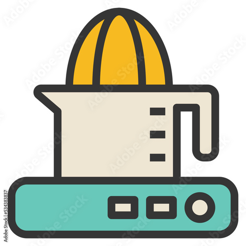 squeezer modern line style icon