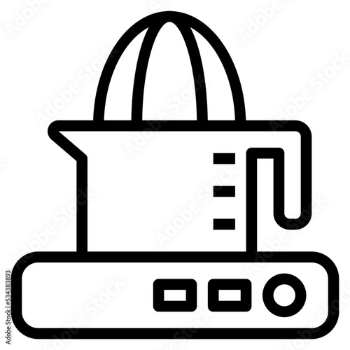 squeezer modern line style icon
