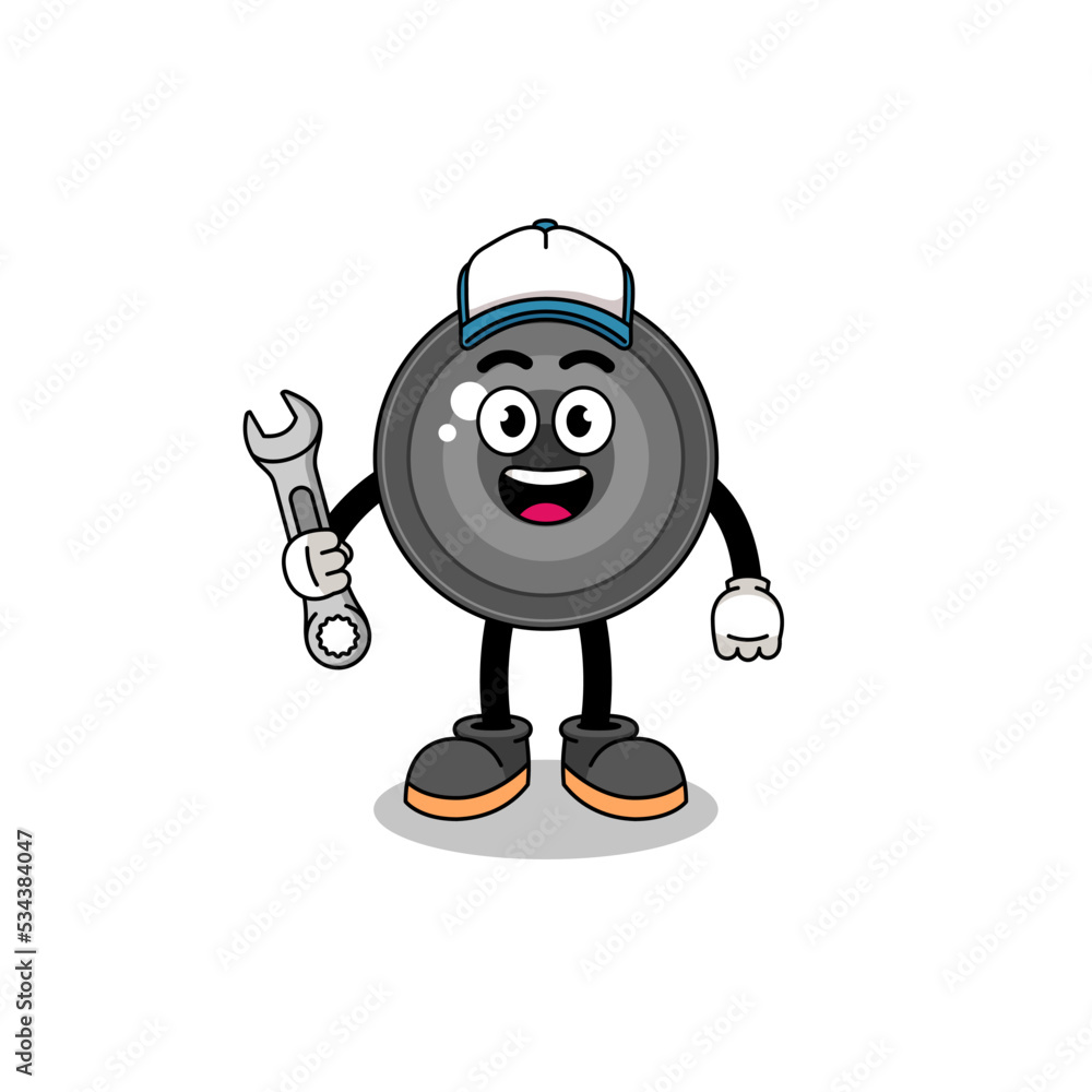 camera lens illustration cartoon as a mechanic camera lens illustration cartoon as a mechanic