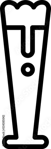 pilsner modern line style icon