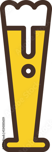 pilsner modern line style icon