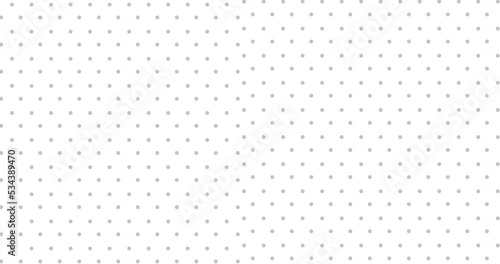 Image of a grid of evenly spaced grey dots on a white background