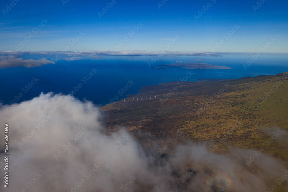 Aerial View of rugged Maui Coast Aerial View of rugged Maui Coast