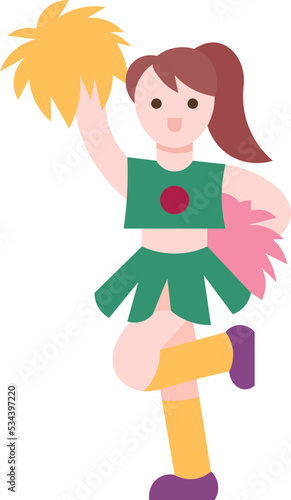 Cheerleading icon