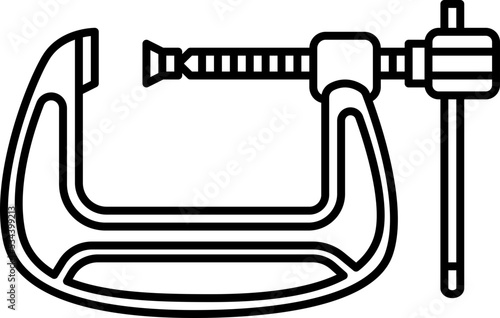 clamp icon
