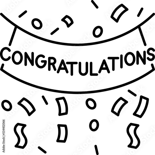 congratulation icon