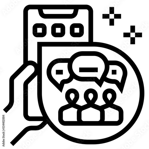 socialize icon
