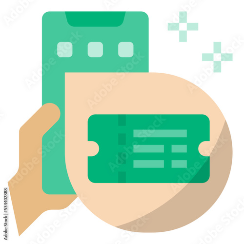 ticket online icon