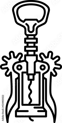 corkscrew icon