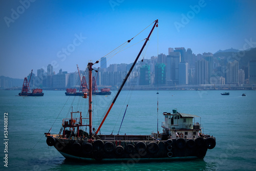 Hong Kong fishing boat