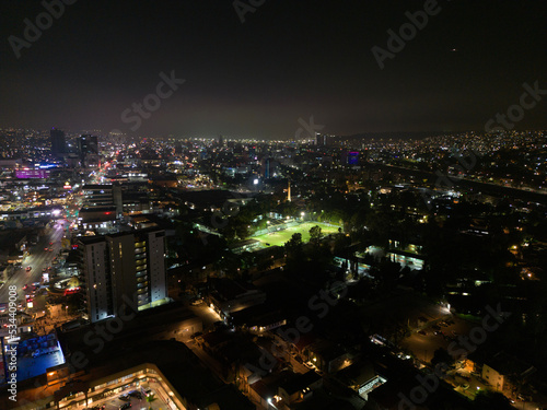 Tijuana Rio city at night © Huberto