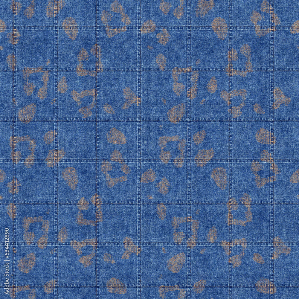 leopard and jeans seamless texture leopard and jeans seamless texture