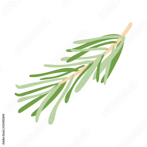 Rosemary Isometric Icon
