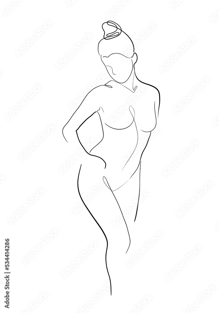 Hand drew One line drawing of linear camera style. Hand drew One line drawing of linear camera style.