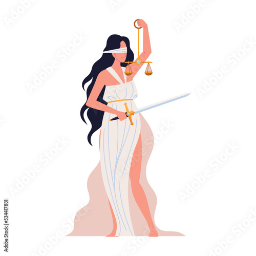 Themis the goddess of justice
