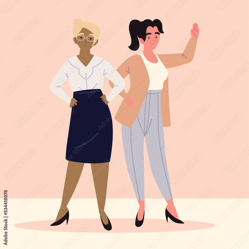 Fototapeta premium work employee women
