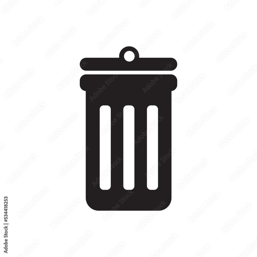 Trash Flat Icon Trash Flat Icon