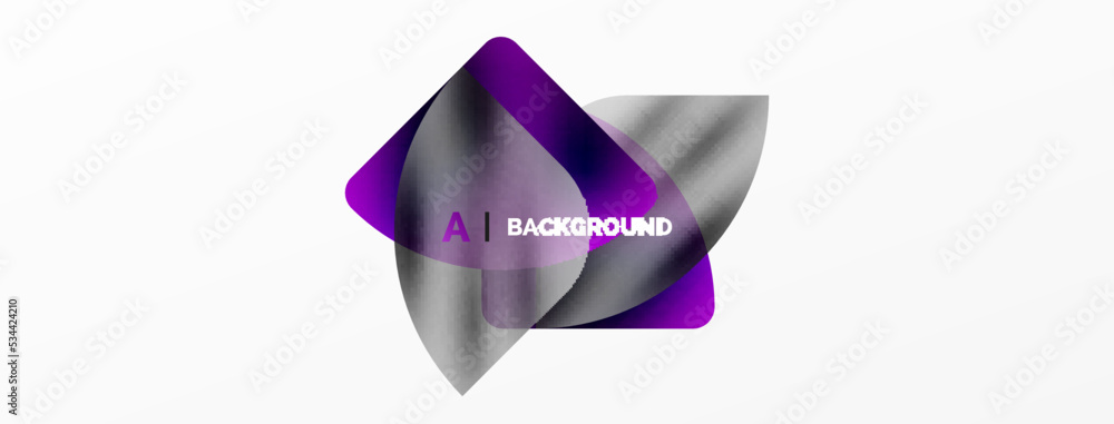 Transparent effects geometric abstract background. Minimalist wallpaper, banner, background or landing Transparent effects geometric abstract background. Minimalist wallpaper, banner, background or landing