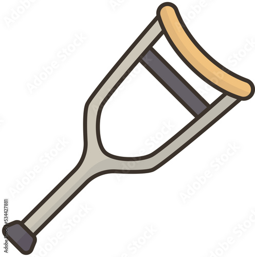 crutches icon