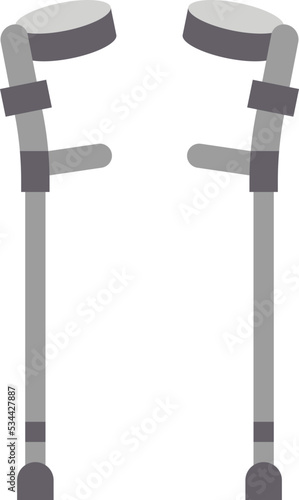 crutches icon