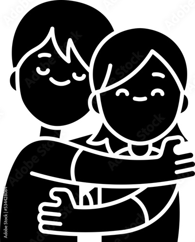 cuddle icon