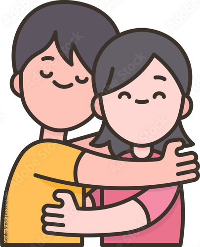 cuddle icon