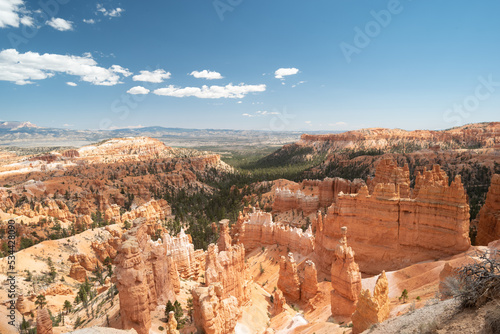 canyon panorama, bryce canyon