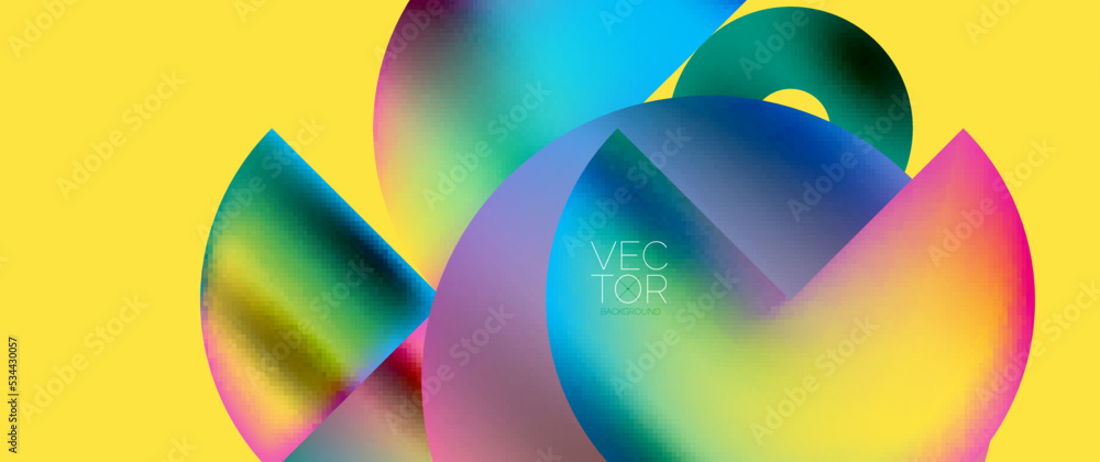 Circle composition abstract wallpaper background Circle composition abstract wallpaper background