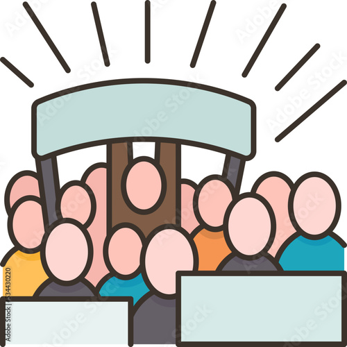demonstration icon