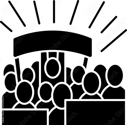 demonstration icon