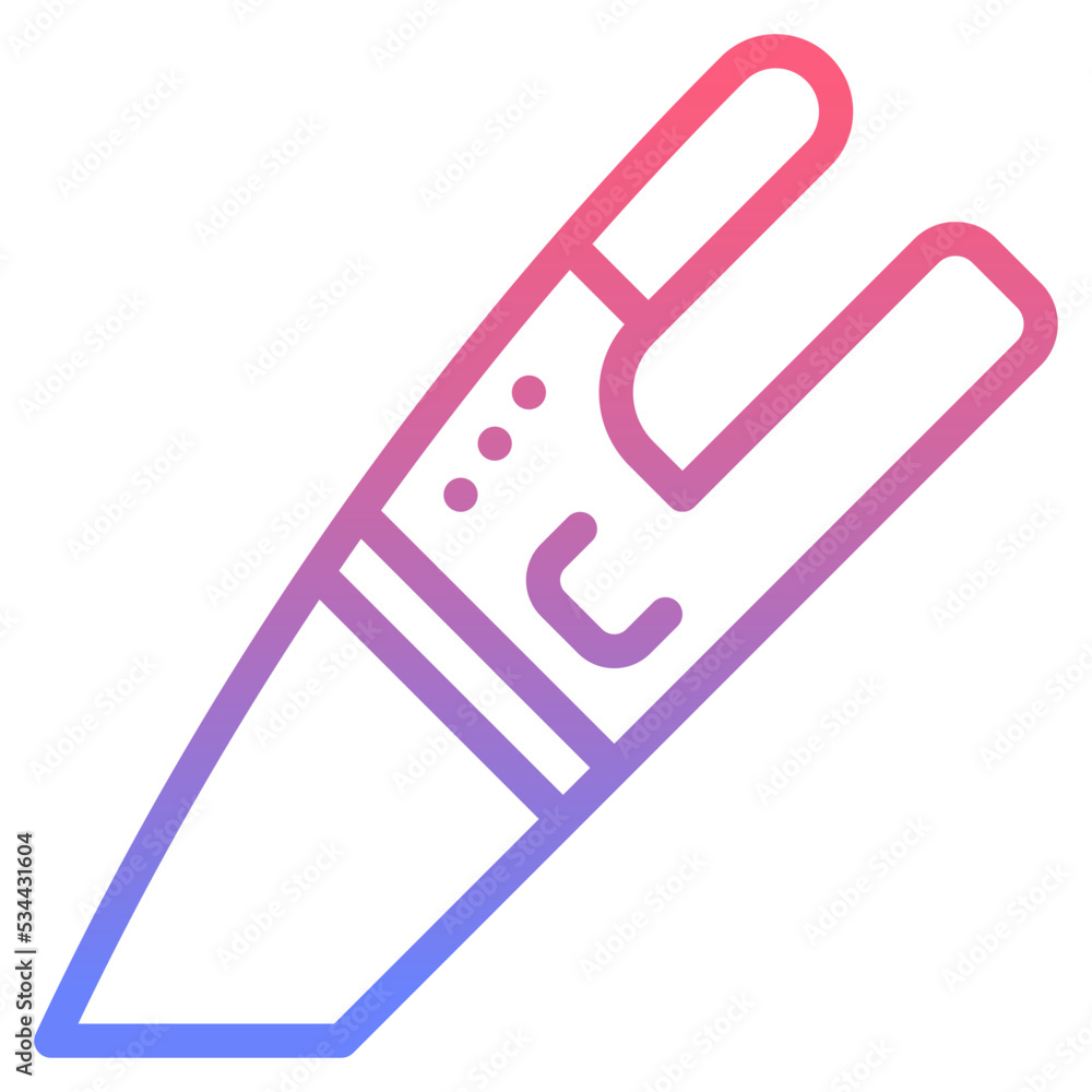 hand gradient icon hand gradient icon