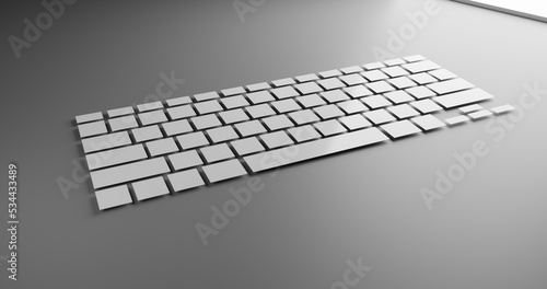 keyboard with background