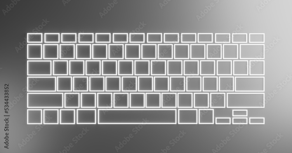 keyboard with background keyboard with background