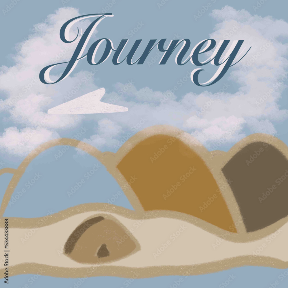 Naklejka premium summer beach background with a message